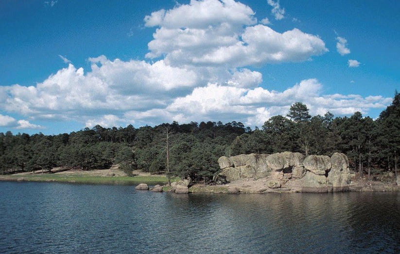 Lago de Arareko vista panorámica