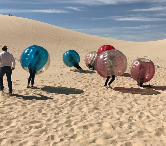 Actividades en las dunas de Ciudad Juárez